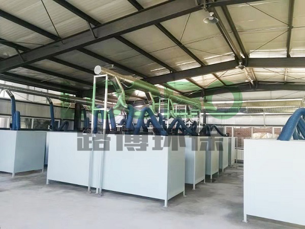 學校培訓機構焊接實驗實訓室排煙系統(tǒng)竣工