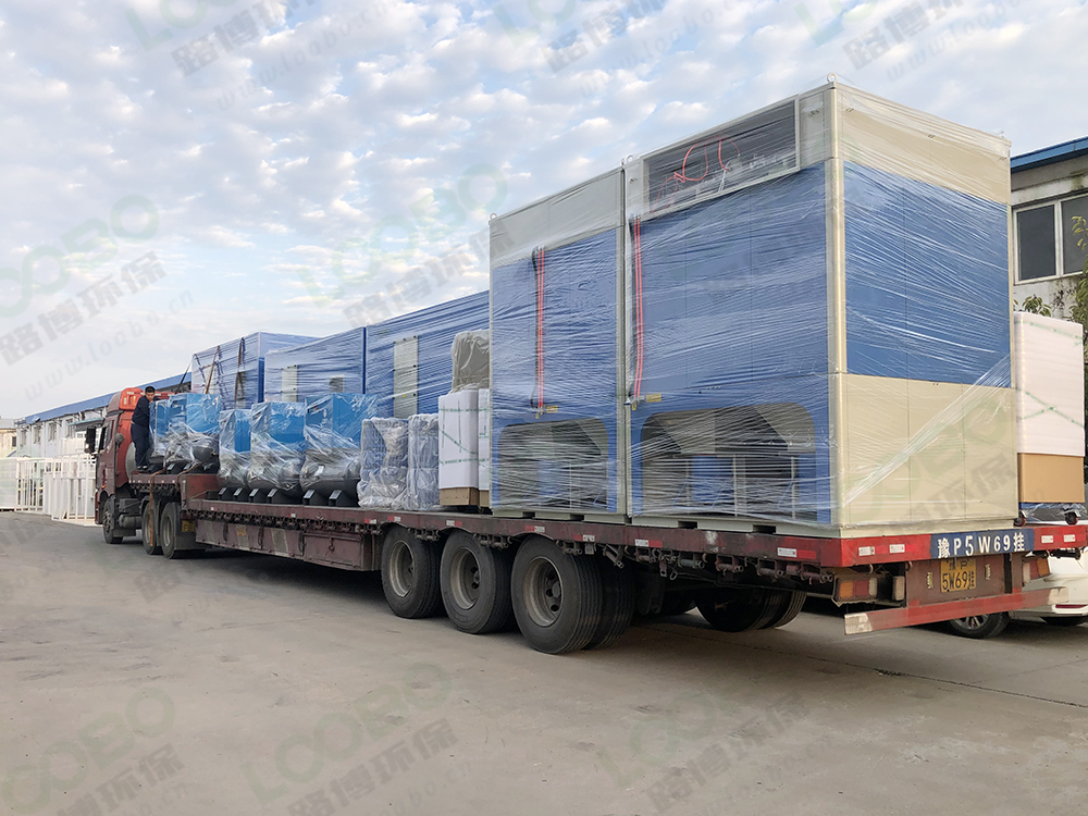 數(shù)控切割機(jī)除塵系統(tǒng)順利交貨