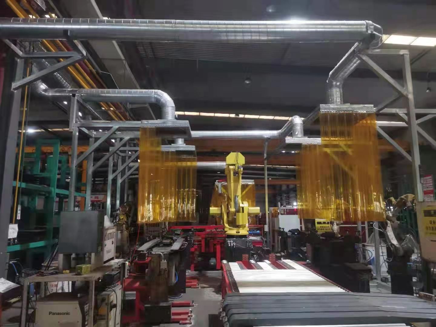 青島路博環(huán)保與安徽合肥某貨叉有限公司機器人焊接除塵項目順利竣工