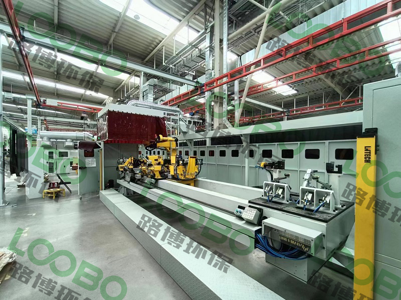 濟南某叉車制造企業(yè)-焊接機器人除塵項目